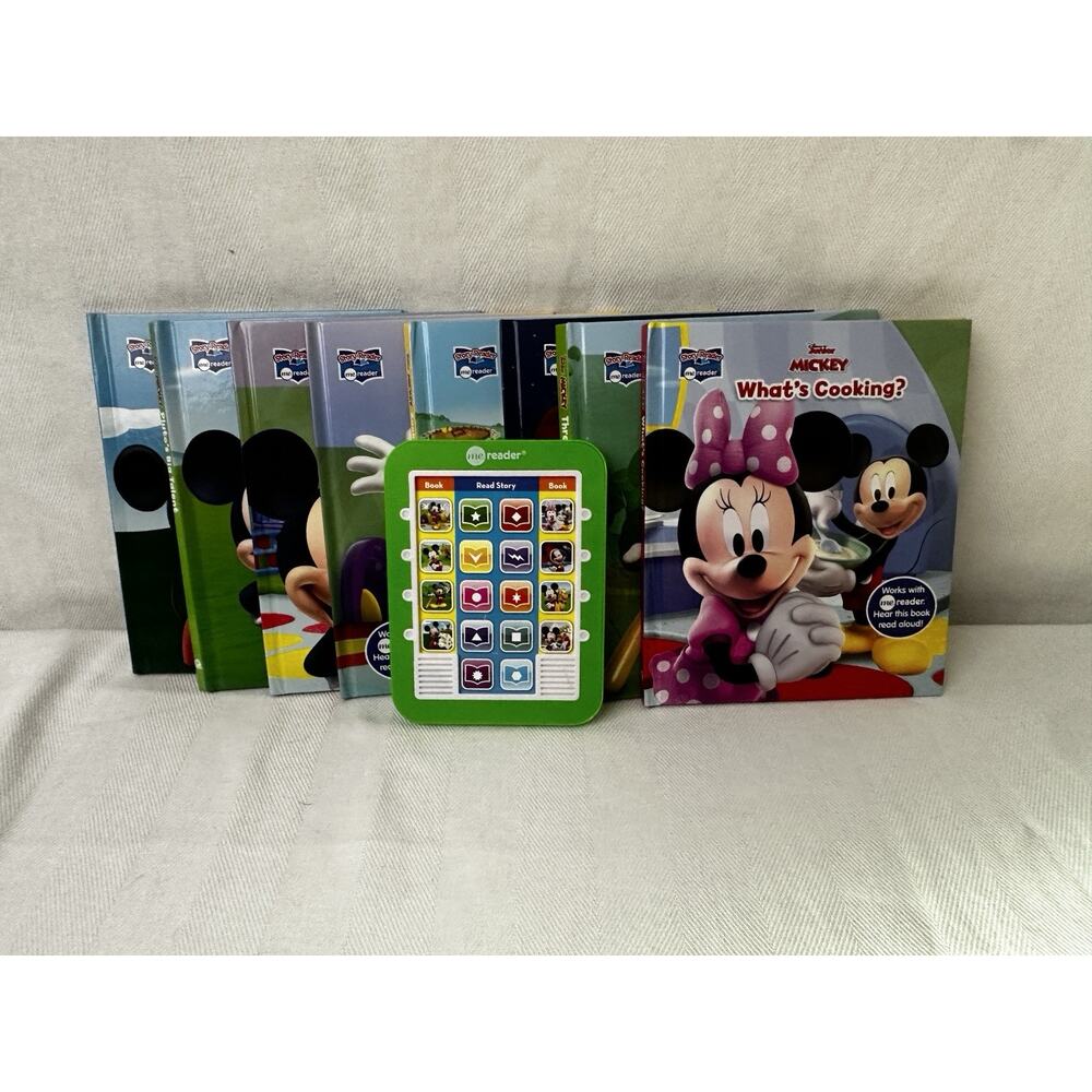 Me Reader Set: Mickey Mouse Clubhouse Me Reader Electronic Reader 8-Book Set